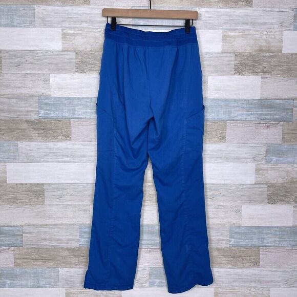 Greys Anatomy Avana Scrub Pants Blue Drawstring 4 Pockets GRP119 Womens Small - Picture 4 of 8